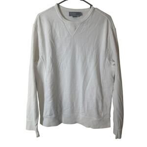 Polo Ralph Lauren Distressed Crewneck Sweater in white M W
